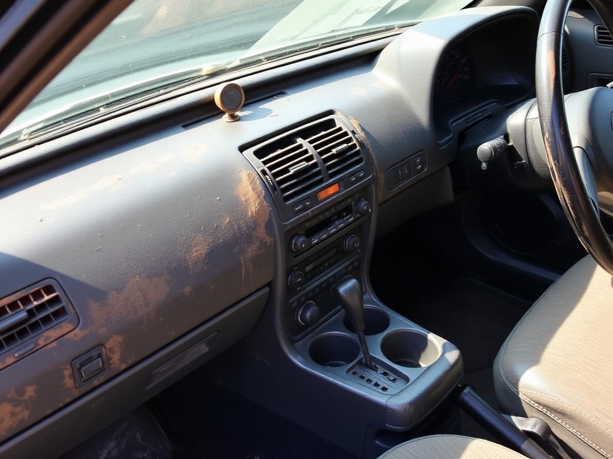 Dashboard & console before detailing